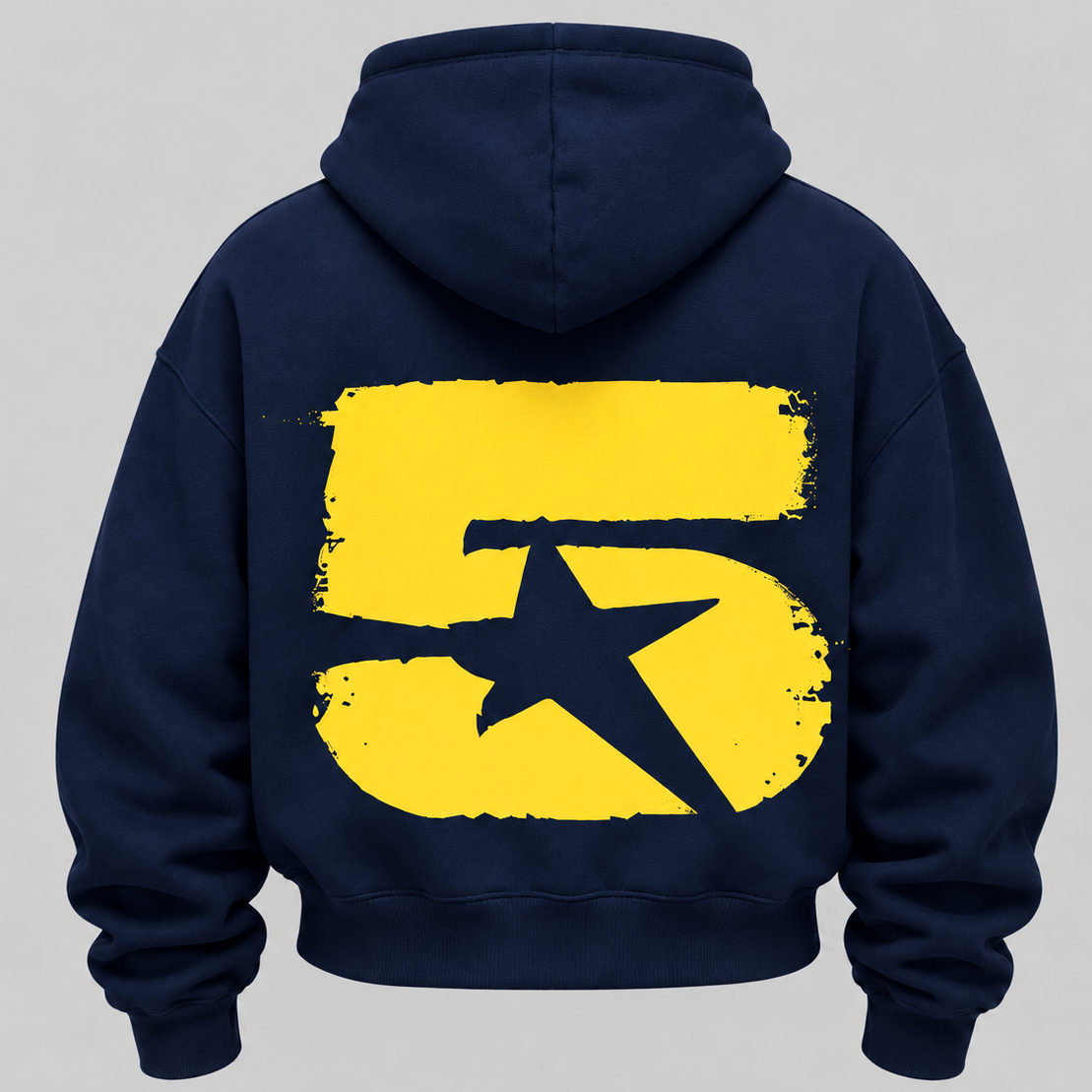 ST5RATL "5IVE" ZIP HOODIE NAVY