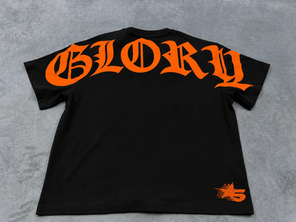 "GLORY" TEE BLK