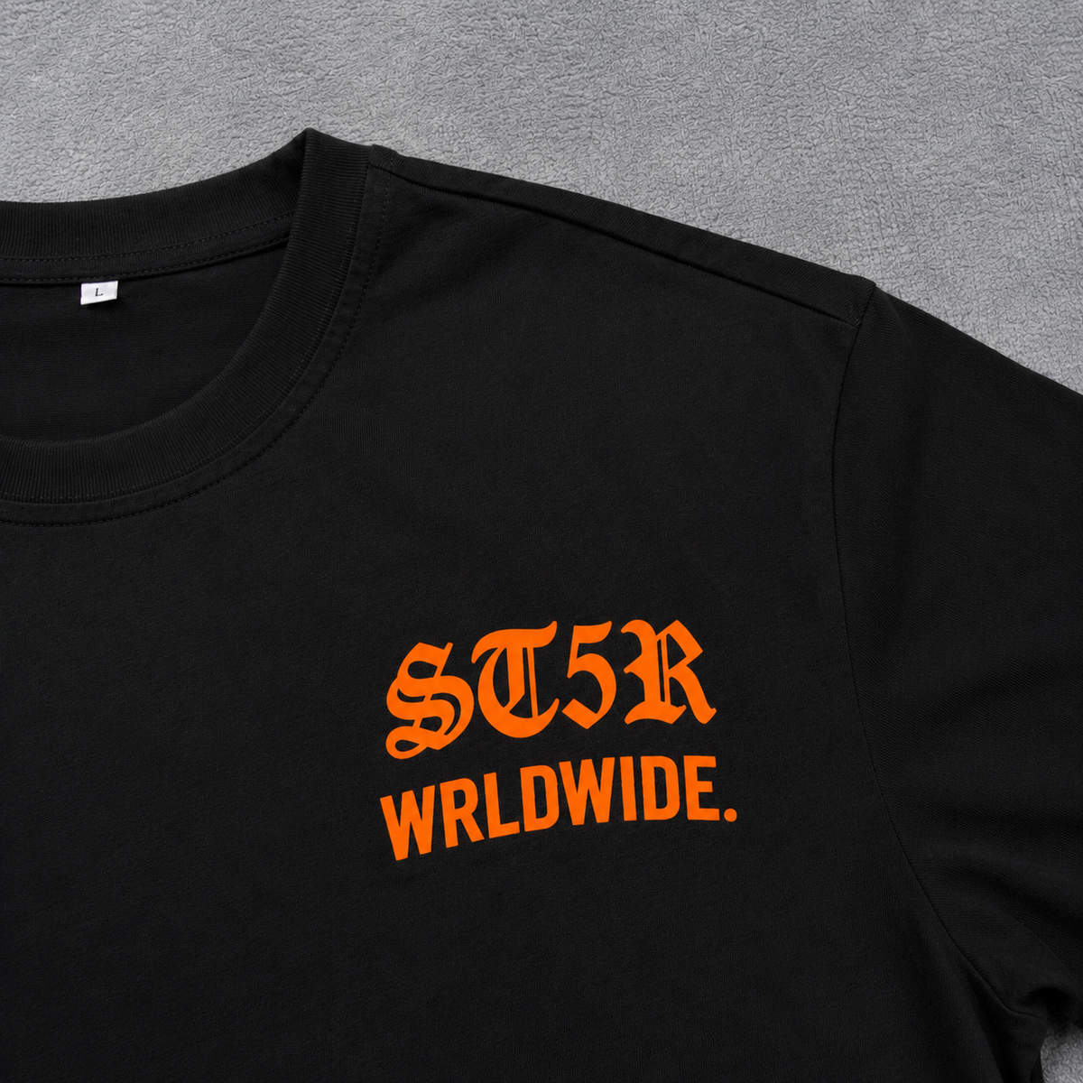 "GLORY" TEE BLK